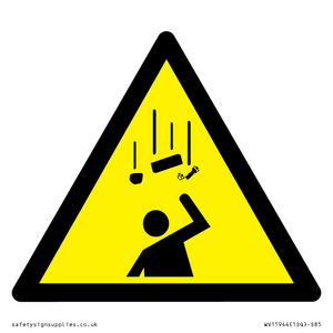 W035 Warning: Falling objects